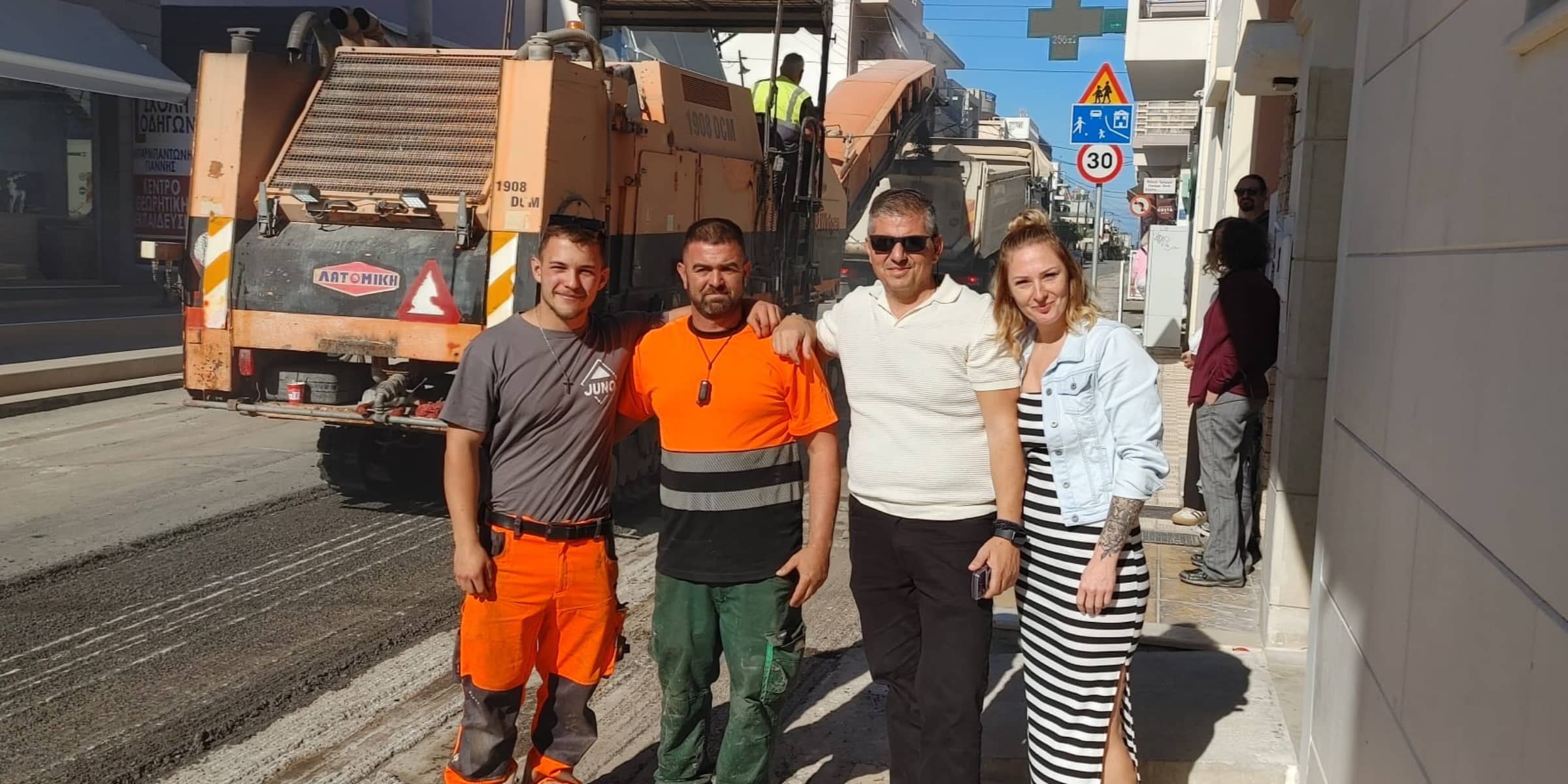 Auslandspraktikum auf Kreta - Unser Straßenbau-Azubi Lennart sammelt internationale Erfahrungen