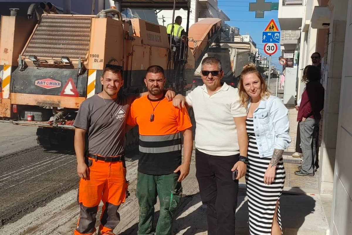 Auslandspraktikum auf Kreta - Unser Straßenbau-Azubi Lennart sammelt internationale Erfahrungen