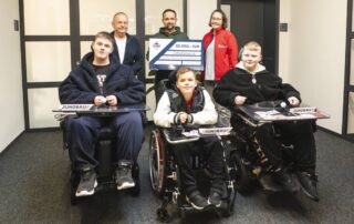 JUNO-Bau - Gemeinsam stark: Spendenübergabe an den ambulanten Kinder- und Jugendhospizdienst der Johanniter‑Unfall‑Hilfe e. V. in Cottbus