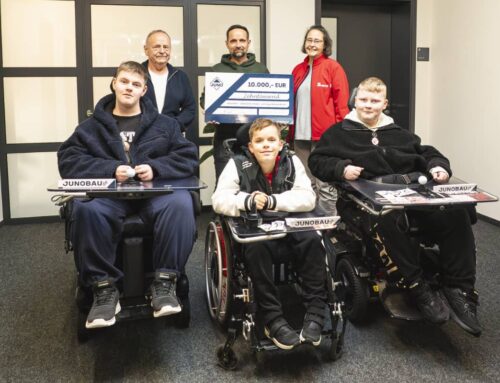 Gemeinsam stark: Spendenübergabe an den ambulanten Kinder- und Jugendhospizdienst der Johanniter‑Unfall‑Hilfe e. V. in Cottbus