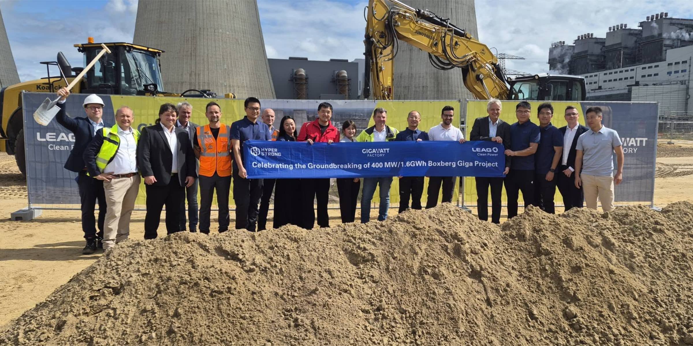 JUNO-Bau - Zukunft gestalten in der Lausitz: Wir bauen am Großspeicher der Energiewende!